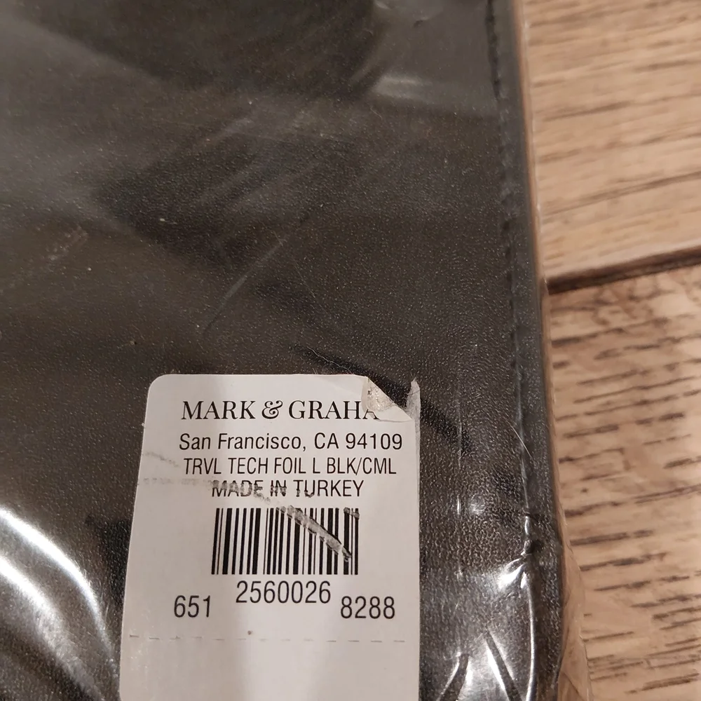 Black Leather Tablet Case